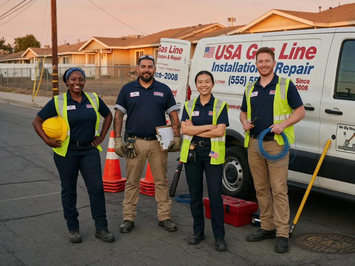 Gas Line Installation company in West Union, SC